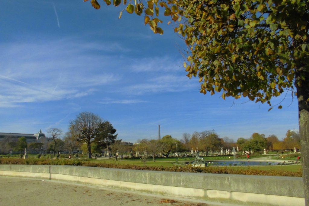 フランス　パリ　チュルリー公園