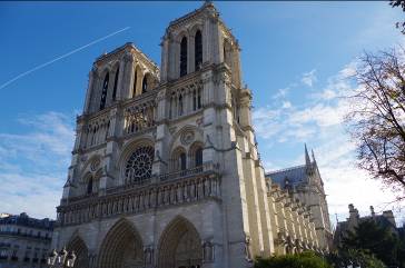 フランス　パリ　ノートルダム寺院