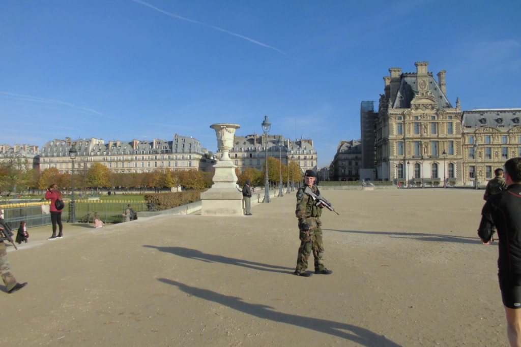 フランス　パリ　チュルリー公園